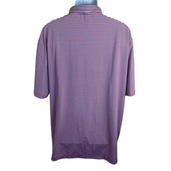 RLX Ralph Lauren Polo Shirt Mens Size XXL Patriotic Golf Short Sleeve Striped - Picture 7 of 9